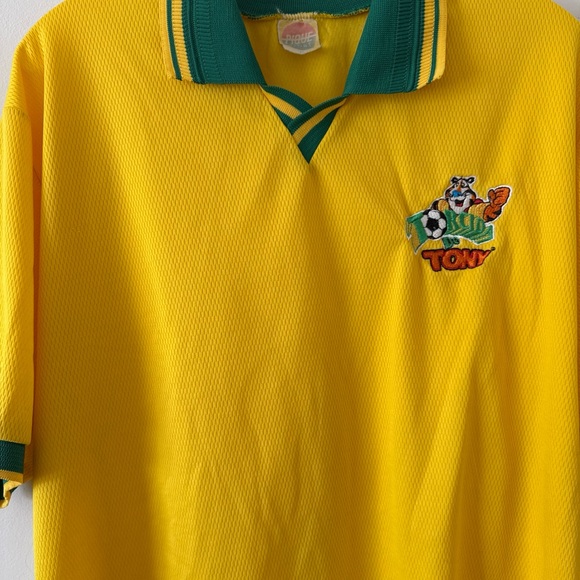 TOY Yellow and Green Men's Jersey - Picture 2 of 5